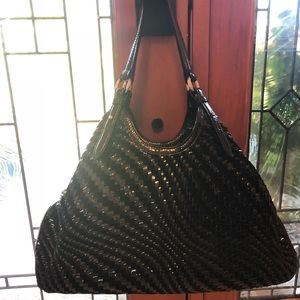 Cole Haan Black Patten Leather Bag *On Hold*